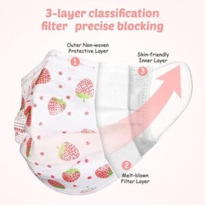 Lovely Disposable Protective Pediatric Masks