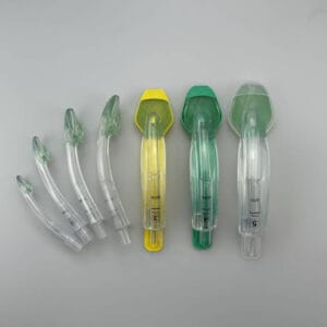 Double lumen non-inflatable laryngeal mask Supraglottic cannula not inflatable