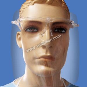 Disposable Face Shield with Glasses