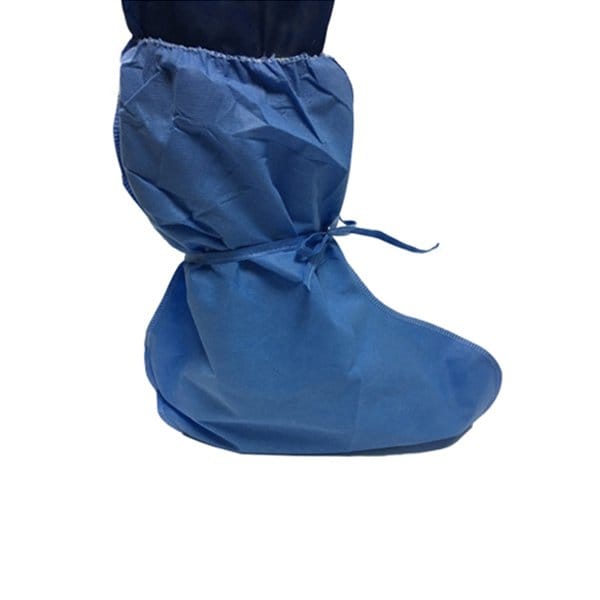 SMS boot covers with ties — blue, Wellmien