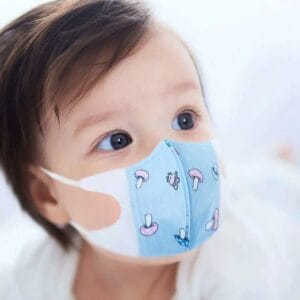 Disposable Nonwoven 3D Face Masks for Kids