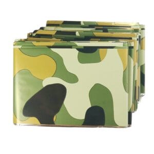 Survival Emergency Blanket- Camouflage Thermal Mylar Space Blanket