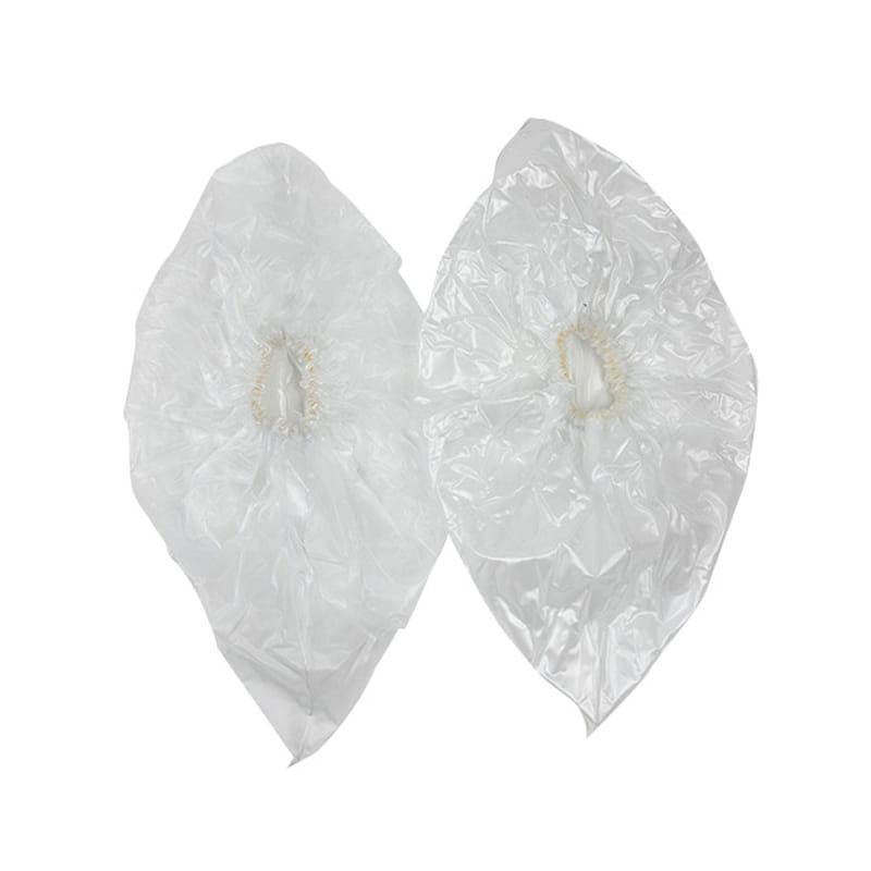 Transparent PVC shoe covers — full visibility of shoe underneath, Wellmien