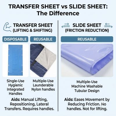 Transfer Sheet vs Slide Sheet: What’s the Difference?