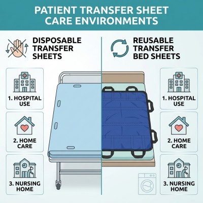 Where is the patient transfer sheet used